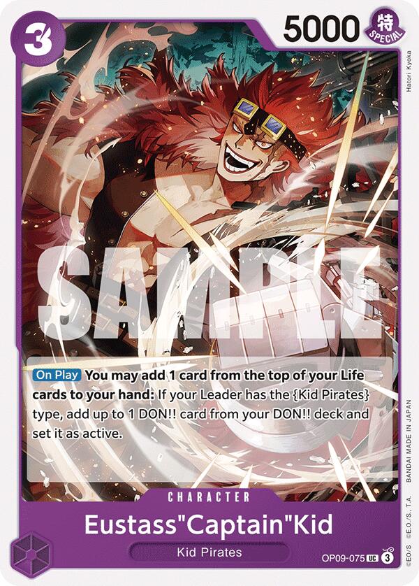 Eustass"Captain"Kid (OP09-075) - [Emperors in the New World] - Trinity Hobby