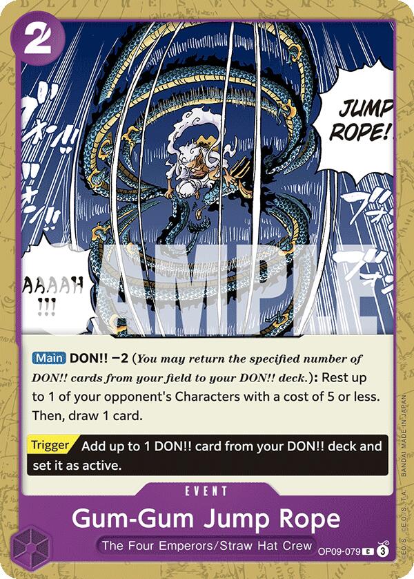 Gum-Gum Jump Rope (OP09-079) - [Emperors in the New World] - Trinity Hobby