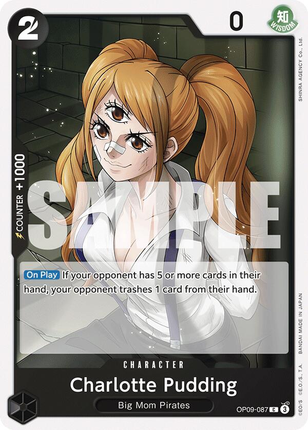 Charlotte Pudding (OP09-087) - [Emperors in the New World] - Trinity Hobby