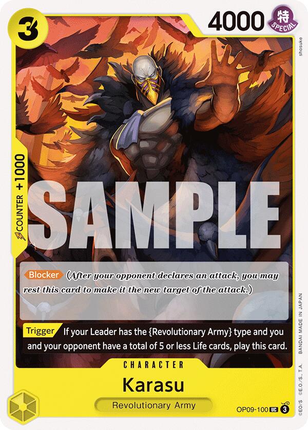 Karasu (OP09-100) - [Emperors in the New World] - Trinity Hobby