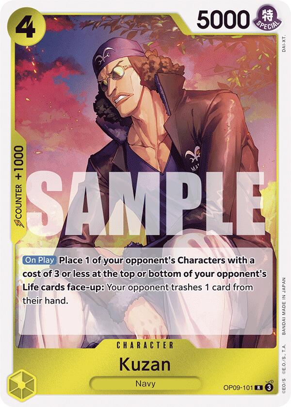 Kuzan (OP09-101) - [Emperors in the New World] Foil - Trinity Hobby