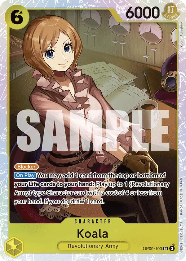 Koala (OP09-103) - [Emperors in the New World] Foil - Trinity Hobby