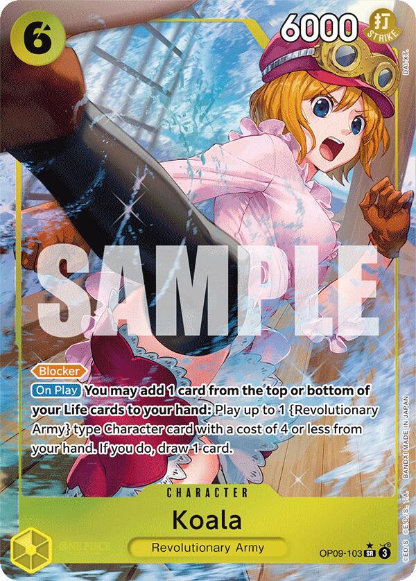 Koala (Parallel) (OP09-103) - [Emperors in the New World] Foil - Trinity Hobby