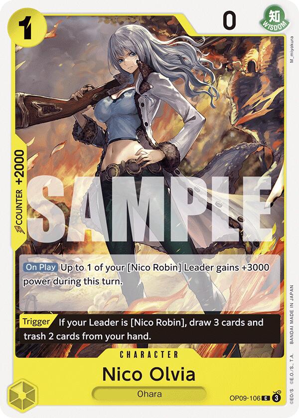 Nico Olvia (OP09-106) - [Emperors in the New World] - Trinity Hobby