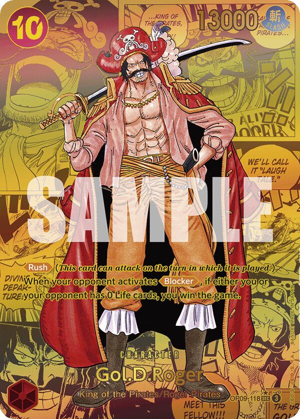 Gol.D.Roger (Manga) (OP09-118) - [Emperors in the New World] Foil - Trinity Hobby
