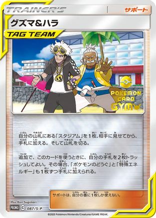 Guzma & Hala - 087/S-P (Japanese)  087/S-P - [SP Sword  Shield Promos] - Trinity Hobby