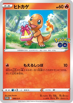 Charmander - 289/S-P (Japanese)  289/S-P - [SP Sword  Shield Promos]