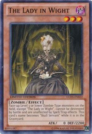 The Lady in Wight [GLD5-EN022] Common - Trinity Hobby