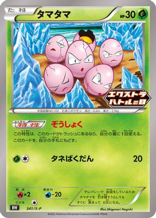 Exeggcute - 341/S-P (Japanese)  341/S-P - [SP Sword  Shield Promos]