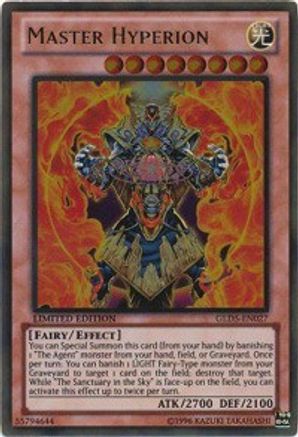 Master Hyperion [GLD5-EN027] Gold Rare - Trinity Hobby