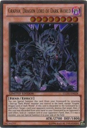 Grapha, Dragon Lord of Dark World [GLD5-EN028] Gold Rare - Trinity Hobby