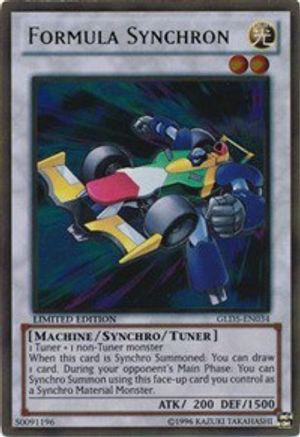 Formula Synchron [GLD5-EN034] Gold Rare - Trinity Hobby