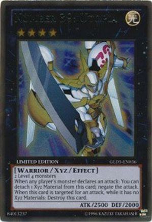Number 39: Utopia [GLD5-EN036] Gold Rare - Trinity Hobby
