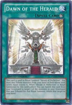 Dawn of the Herald [GLD5-EN044] Common - Trinity Hobby