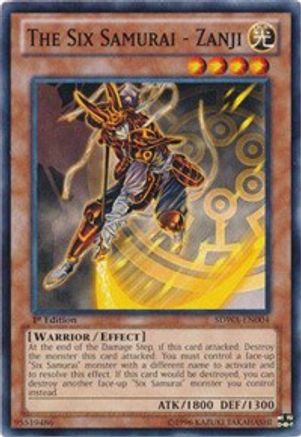 The Six Samurai - Zanji [SDWA-EN004] Common - Trinity Hobby