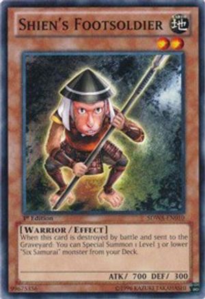 Shien's Footsoldier [SDWA-EN010] Common - Trinity Hobby