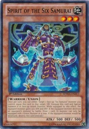 Spirit of the Six Samurai [SDWA-EN012] Common - Trinity Hobby