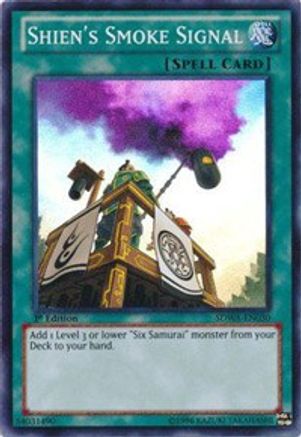 Shien's Smoke Signal [SDWA-EN030] Super Rare - Trinity Hobby