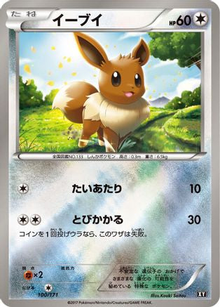 Eevee (Japanese)  100/171 - [SM The Best of XY]