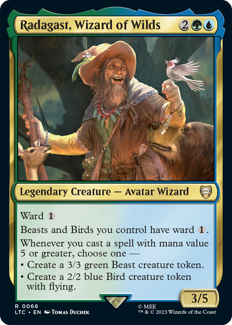 Radagast, Wizard of Wilds [The Lord of the Rings: Tales of Middle-Earth Commander] - Trinity Hobby