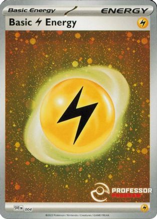 Lightning Energy (2023) - (4) Holofoil [Professor Program Promos]
