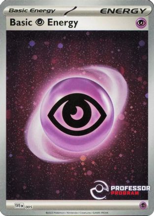 Psychic Energy (2023) - (5) Holofoil [Professor Program Promos]