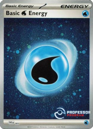 Water Energy (2023) - (3) Holofoil [Professor Program Promos]