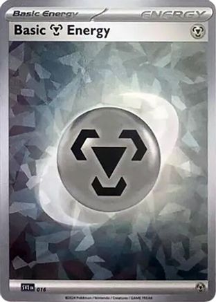 Basic Metal Energy (016) (Cracked Ice Holo) [Scarlet & Violet: Stellar Crown] - Trinity Hobby