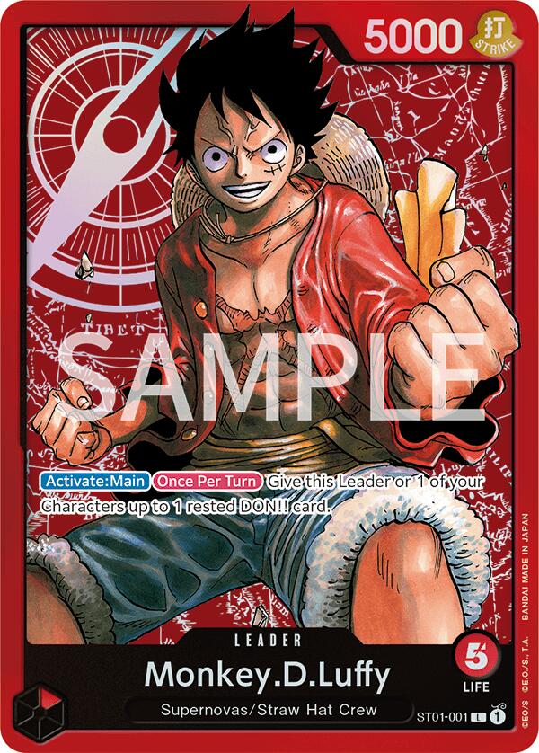 Monkey.D.Luffy (ST01-001) - [Revision Pack Cards] - Trinity Hobby