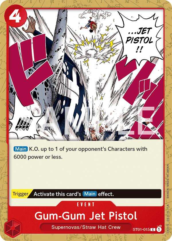 Gum-Gum Jet Pistol (ST01-015) - [Revision Pack Cards] - Trinity Hobby