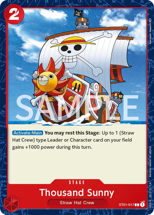Thousand Sunny (ST01-017) - [Revision Pack Cards] - Trinity Hobby