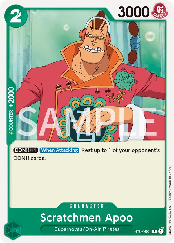 Scratchmen Apoo (ST02-008) - [Revision Pack Cards] - Trinity Hobby