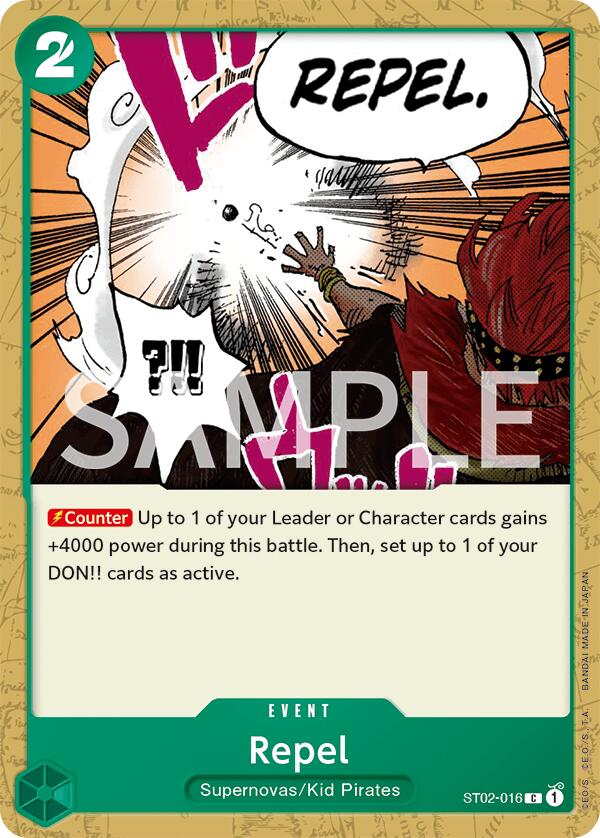 Repel (ST02-016) - [Revision Pack Cards] - Trinity Hobby