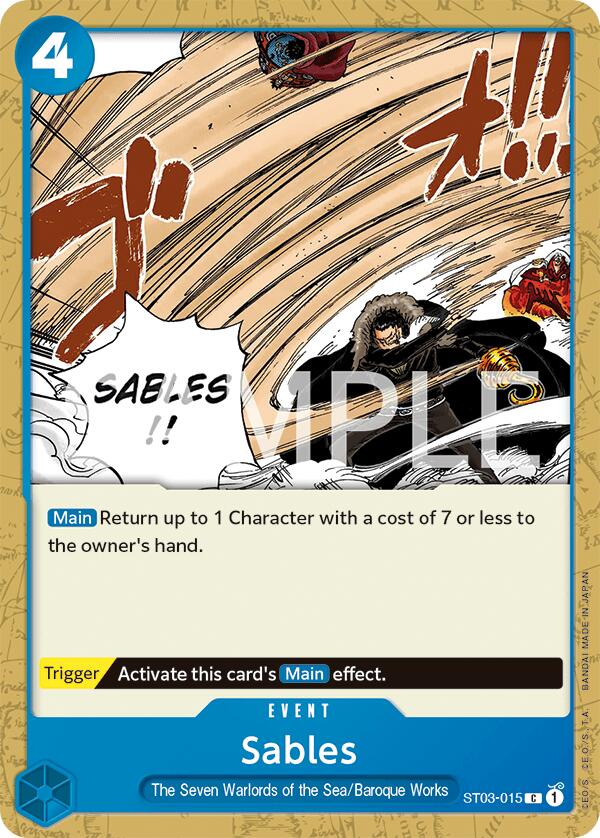 Sables (ST03-015) - [Revision Pack Cards] - Trinity Hobby