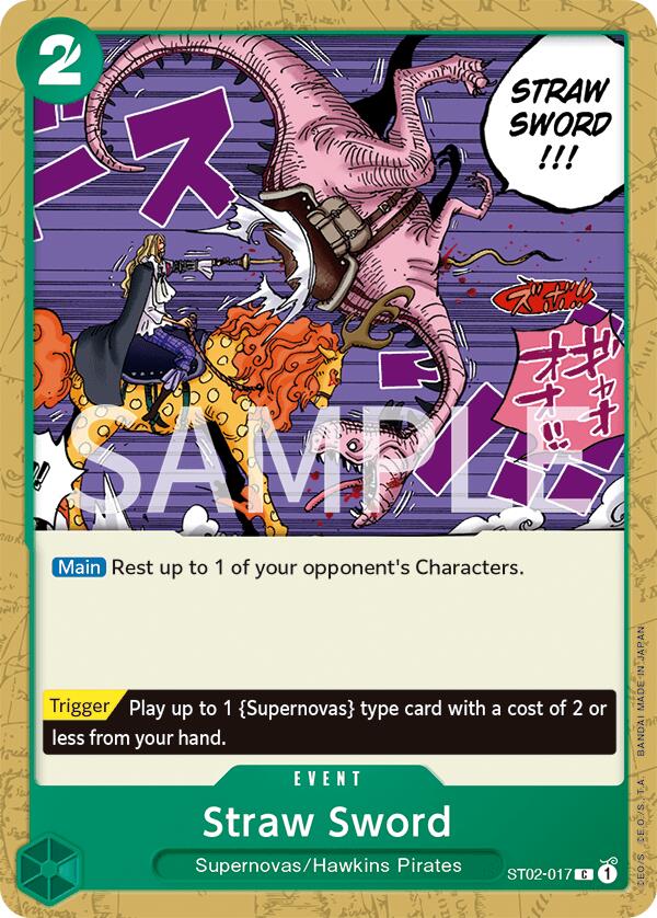 Straw Sword (ST02-017) - [Revision Pack Cards] - Trinity Hobby