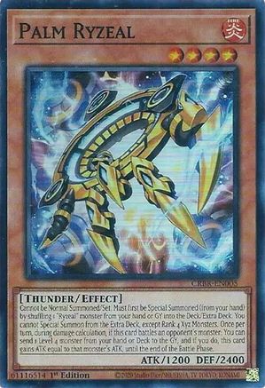 Palm Ryzeal (SR) [CRBR-EN005] Super Rare - Trinity Hobby