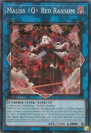 Maliss Q Red Ransom (CR) [CRBR-EN018] Collector's Rare - Trinity Hobby