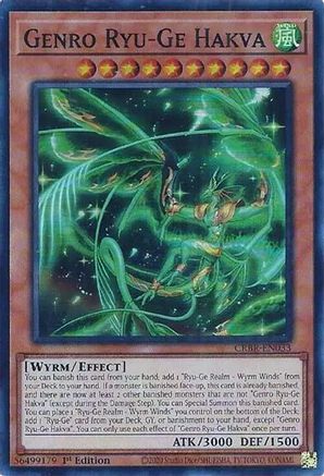 Genro Ryu-Ge Hakva [CRBR-EN033] Super Rare - Trinity Hobby