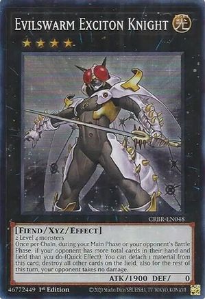 Evilswarm Exciton Knight (SR) [CRBR-EN048] Super Rare - Trinity Hobby