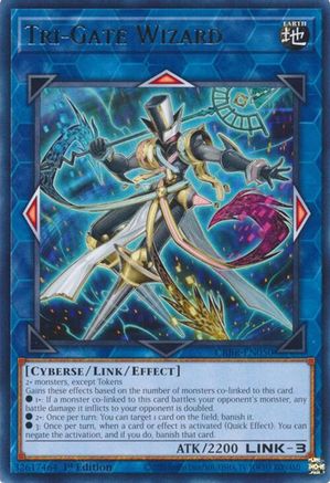 Tri-Gate Wizard [CRBR-EN050] Rare - Trinity Hobby