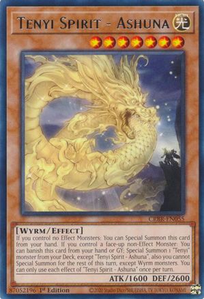 Tenyi Spirit - Ashuna [CRBR-EN055] Rare - Trinity Hobby