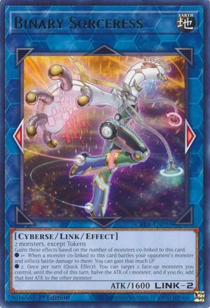 Binary Sorceress [CRBR-EN059] Rare - Trinity Hobby
