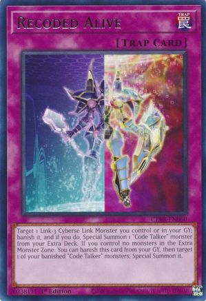 Recoded Alive [CRBR-EN060] Rare - Trinity Hobby