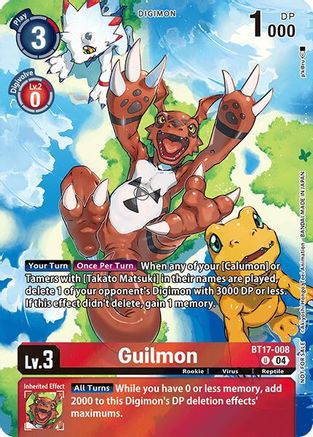 Guilmon [BT17-008] (Legend Pack 2024 Box Topper) [Chain of Liberation] - Trinity Hobby
