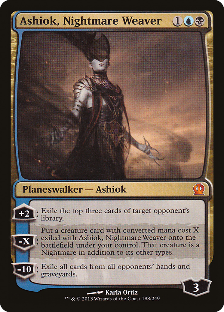 Ashiok, Nightmare Weaver [Theros] - Trinity Hobby