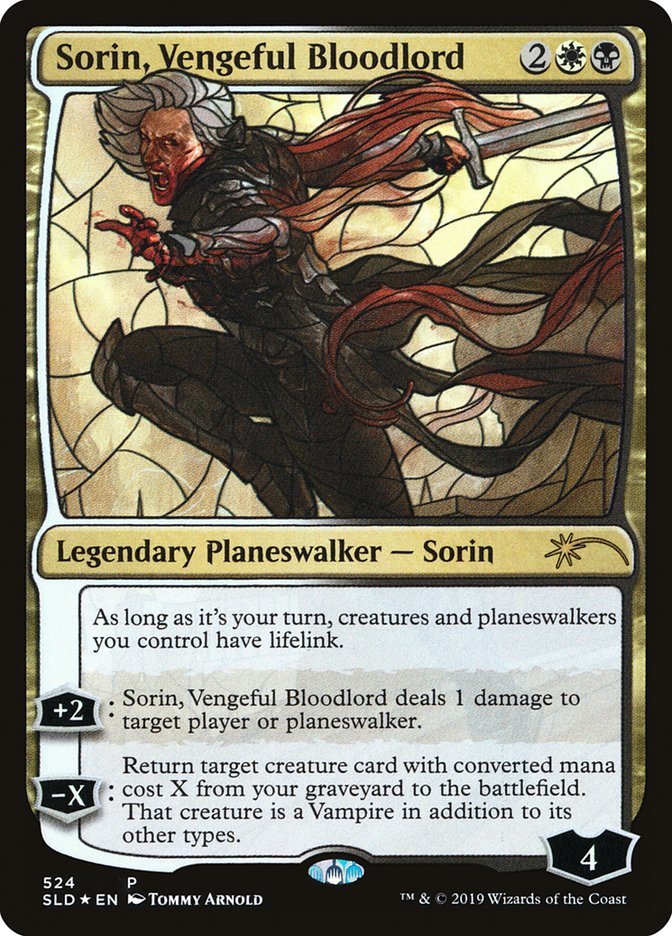 Sorin, Vengeful Bloodlord (Stained Glass) [Secret Lair Drop Promos] - Trinity Hobby