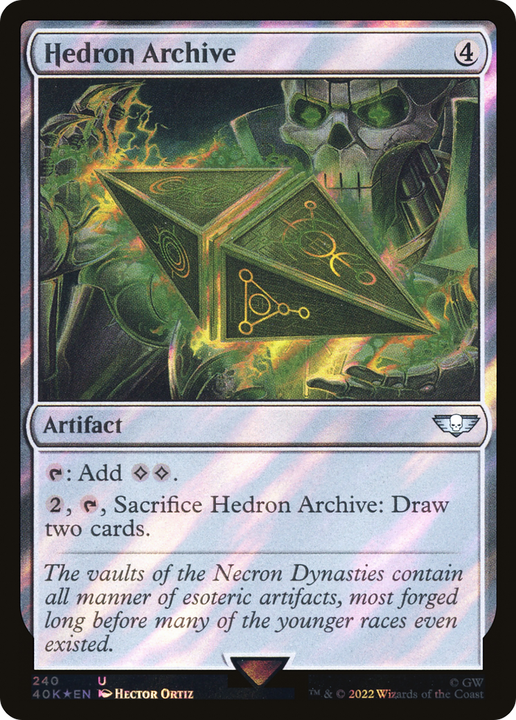 Archives Hedron (Surge Foil) [Warhammer 40,000] 