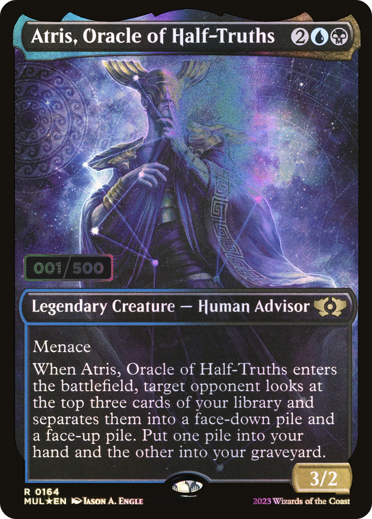 Atris, Oracle of Half-Truths (Serialized) [Multiverse Legends] - Trinity Hobby