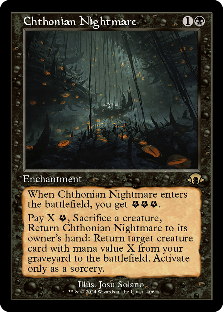 Chthonian Nightmare (Retro) [Modern Horizons 3] - Trinity Hobby