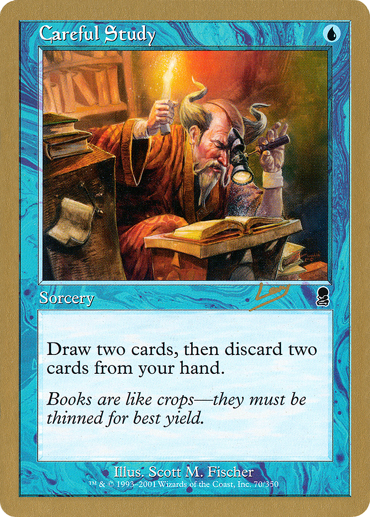 Careful Study (Raphael Levy) [World Championship Decks 2002] - Trinity Hobby